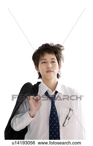 Stock Photograph - Exhausted businessman. Fotosearch