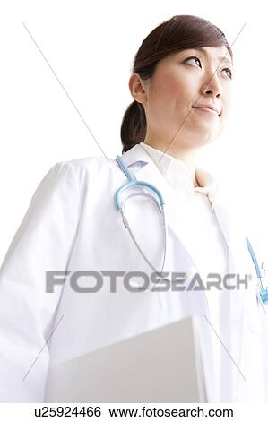 Stock Photograph - Female doctor. Fotosearch