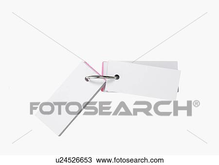 Stock Image - Flash cards. Fotosearch