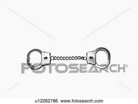 Stock Photograph - Handcuffs. Fotosearch