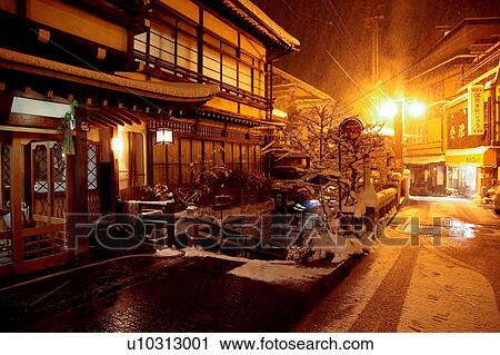 Stock Image - Hot Spring Resort Area. Fotosearch