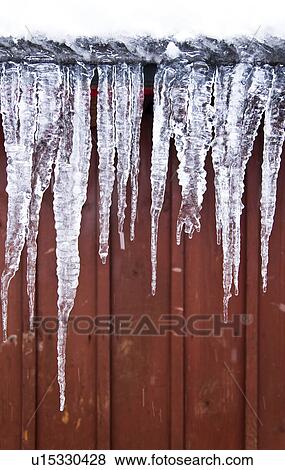 Icicles View Large Photo Image Stock Photo - Icicles. Fotosearch