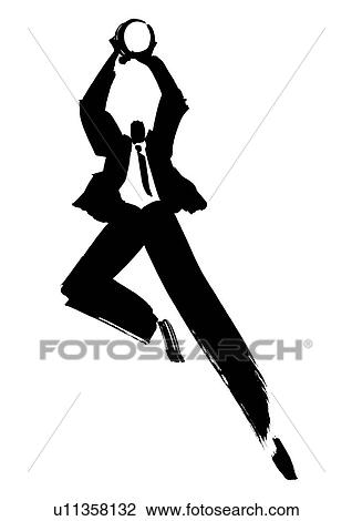 Illustration of businessman catching a ball View Large Photo Image Stock Image - Illustration of businessman catching a ball. Fotosearch