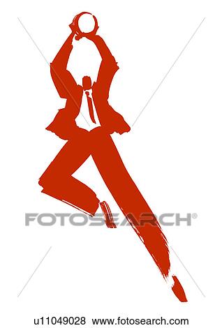 Illustration of businessman catching a ball View Large Photo Image Stock Photo - Illustration of businessman catching a ball. Fotosearch