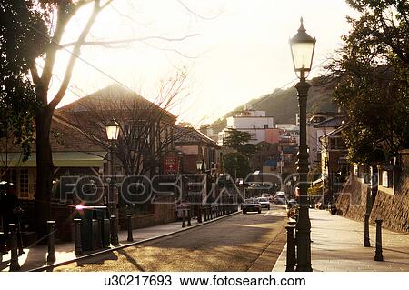Kitano-dori in Kobe View Large Photo Image Stock Image - Kitano-dori in Kobe. Fotosearch