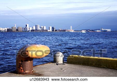 Stock Image - Kobe Harbor. Fotosearch