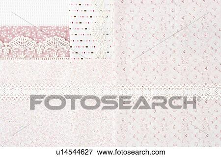 Stock Photo - Lace and textiles. Fotosearch