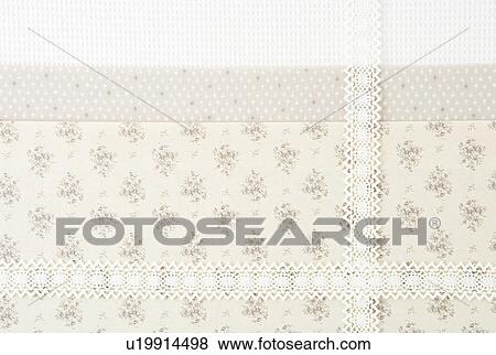 Stock Photo - Lace and textiles. Fotosearch
