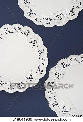 Stock Image - Lace papers. Fotosearch