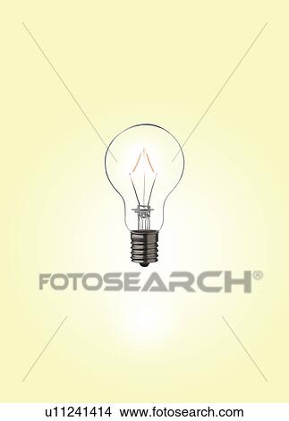 Picture - Light bulb. Fotosearch