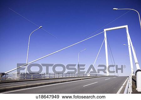 Motorway and Clear Blue Sky View Large Photo Image Stock Photo - Motorway and Clear Blue Sky. Fotosearch