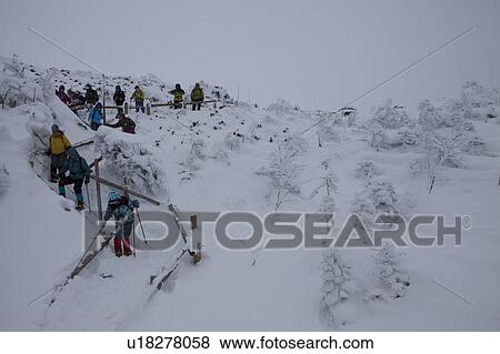Stock Photo - Mountaneers. Fotosearch