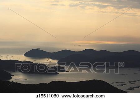 Mushiage Bay in Seto, Okayama Prefecture View Large Photo Image Stock Image - Mushiage Bay in Seto, Okayama Prefecture. Fotosearch