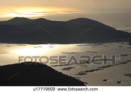 Stock Photo - Mushiage Bay in Seto, Okayama Prefecture. Fotosearch