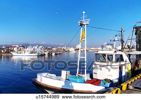 Nagata Harbor View Large Photo Image Stock Photo - Nagata Harbor. Fotosearch