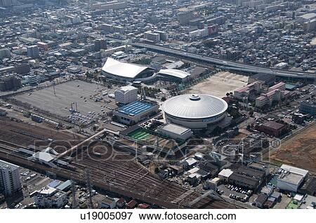 Stock Photo - Nippon Gaishi Hall (NGK Insulators hall). Fotosearch