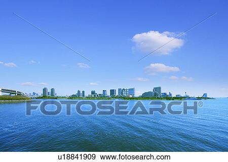 Stock Photo - Odaiba, Tokyo Prefecture, Honshu, Japan. Fotosearch