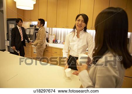 People talking at lounge View Large Photo Image Picture - People talking at lounge. Fotosearch