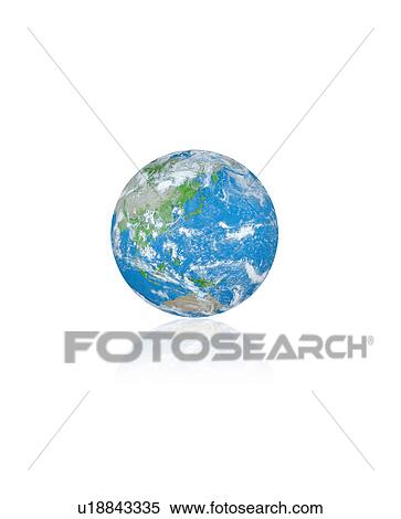 Stock Photography - Planet earth, Digital Composite. Fotosearch