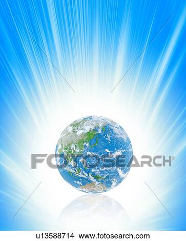 Planet earth, Digital Enhancement View Large Photo Image Picture - Planet earth, Digital Enhancement. Fotosearch