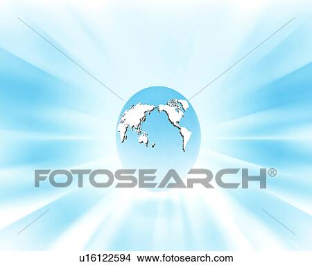 Planet earth, digitally generated image View Large Photo Image Picture - Planet earth, digitally generated image. Fotosearch