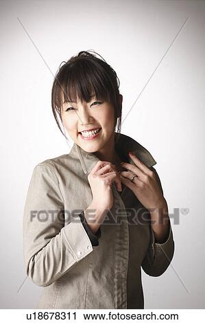 Stock Image - Portrait of Woman. Fotosearch