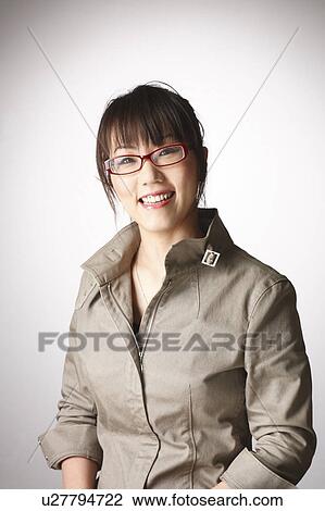 Stock Image - Portrait of Woman. Fotosearch