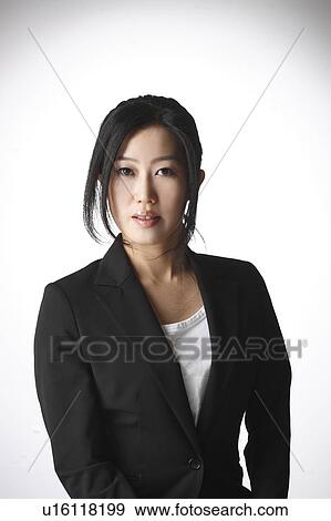 Stock Photo - Portrait of Woman. Fotosearch