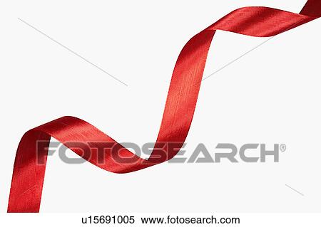 Stock Photography - Red ribbon. Fotosearch