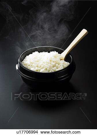 Rice in rice cooker View Large Photo Image Picture - Rice in rice cooker. Fotosearch
