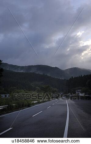 Rural Road and Mountains at Dawn View Large Photo Image Stock Photograph - Rural Road and Mountains at Dawn. Fotosearch