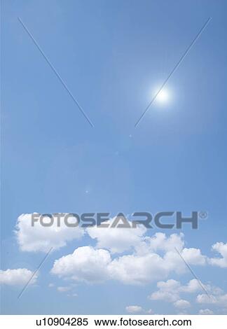 Stock Photography - Sky and sun. Fotosearch