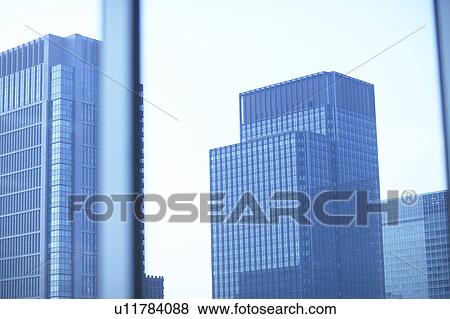 Stock Photo - Skyline of Marunouchi, Chiyoada ward, Tokyo Prefecture, Honshu, Japan. Fotosearch