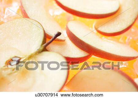 Slices of apples View Large Photo Image Picture - Slices of apples. Fotosearch