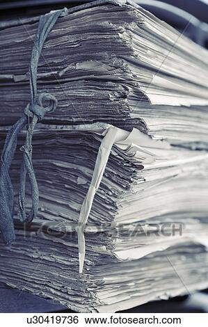 Stack of Newspapers View Large Photo Image Stock Photograph - Stack of Newspapers. Fotosearch