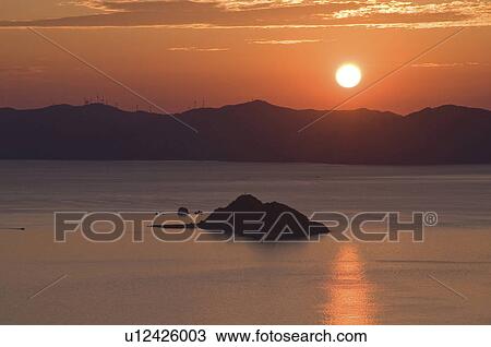 Sunset Over Sea View Large Photo Image Stock Image - Sunset Over Sea. Fotosearch