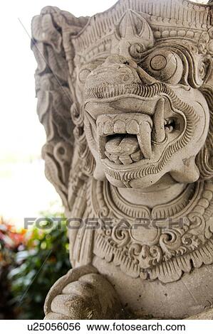 Stock Photograph - Traditional Bali Statue. Fotosearch