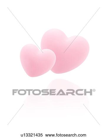 Two hearts, Digitally generated image View Large Photo Image Stock Photography - Two hearts, Digitally generated image. Fotosearch