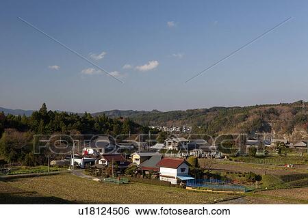 Village View Large Photo Image Stock Photograph - Village. Fotosearch