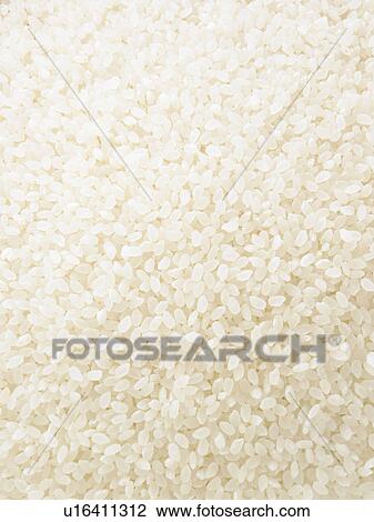 Stock Image - White rice. Fotosearch