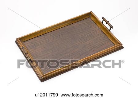 Wooden tray View Large Photo Image Stock Photo - Wooden tray . Fotosearch