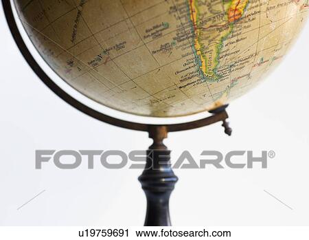 Antique globe View Large Photo Image Stock Image - Antique globe. Fotosearch