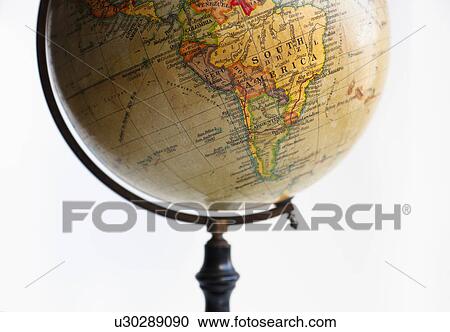 Antique globe View Large Photo Image Stock Image - Antique globe. Fotosearch