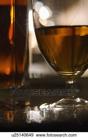 Stock Photo - Beer in glasses on bar. Fotosearch