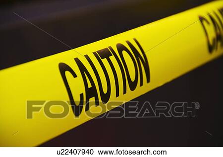 Caution police tape View Large Photo Image Stock Image - Caution police tape. Fotosearch