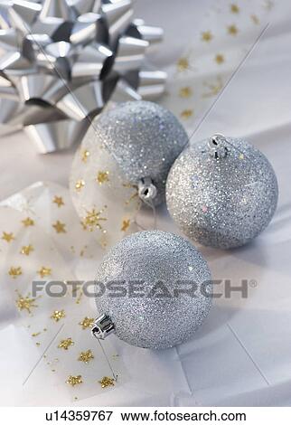 Stock Photo - Christmas ornaments. Fotosearch