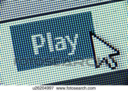 Close up of computer icon and cursor View Large Photo Image Stock Photo - Close up of computer icon and cursor. Fotosearch