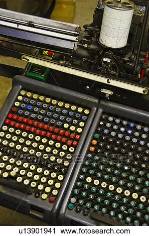 Close up of push buttons from printing press View Large Photo Image Stock Image - Close up of push buttons from printing press. Fotosearch