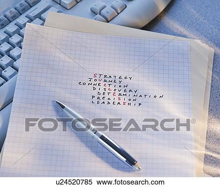 Stock Photography - Crossword puzzle reading SUCCESS. Fotosearch