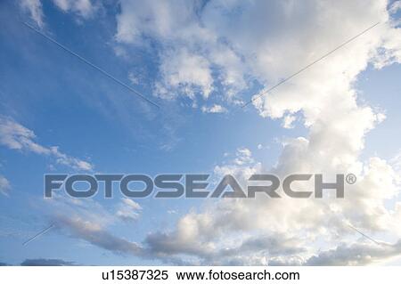 Stock Photography - Cumulus clouds. Fotosearch